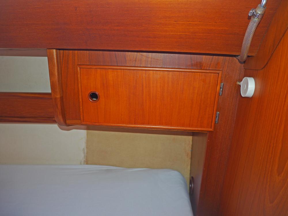 Cabine arri&egrave;re, H&eacute;bergements